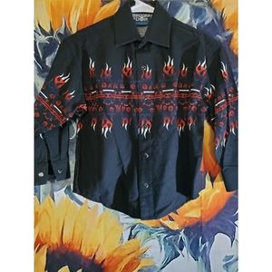 Kids Brooks & Dunn button down